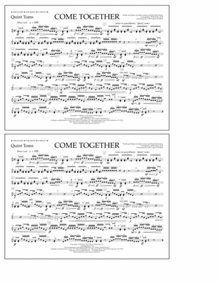 Come Together (arr. Tom Wallace) - Quint-Toms