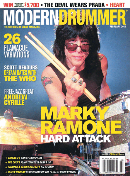 Modern Drummer Magazine February 2014