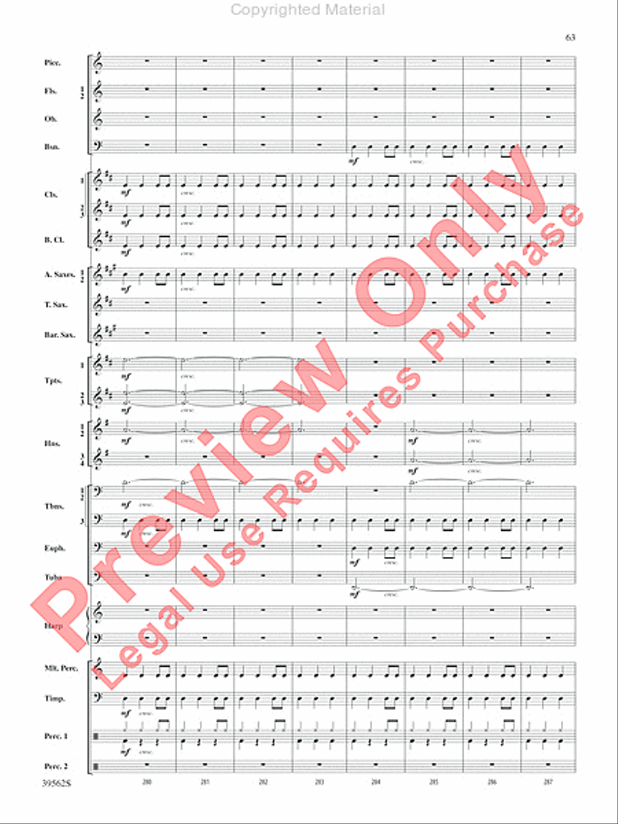 The Complete Harry Potter Concert Band scores gallery preview page 64