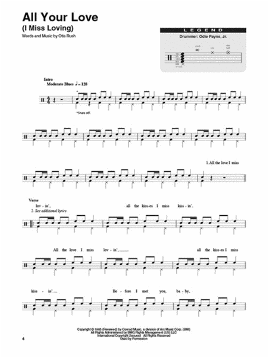 Blues Percussion scores gallery preview page 3