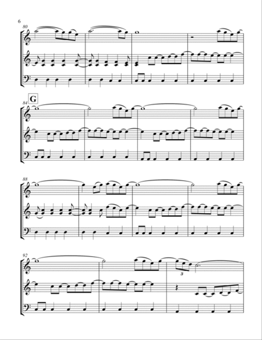 The Best (simply The Best) String Trio scores gallery preview page 6