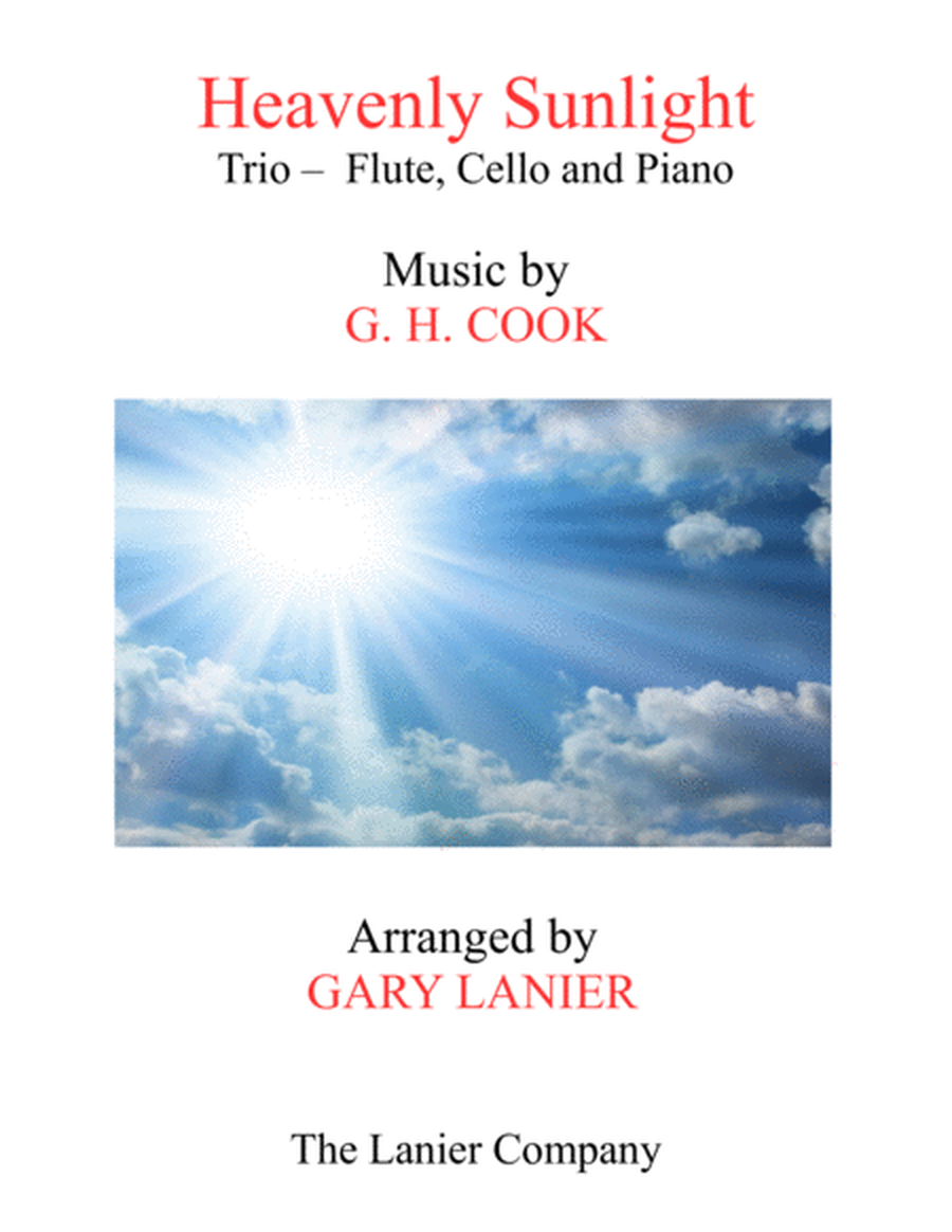 HEAVENLY SUNLIGHT (Trio - Flute, Cello & Piano with Score/Parts) image number null