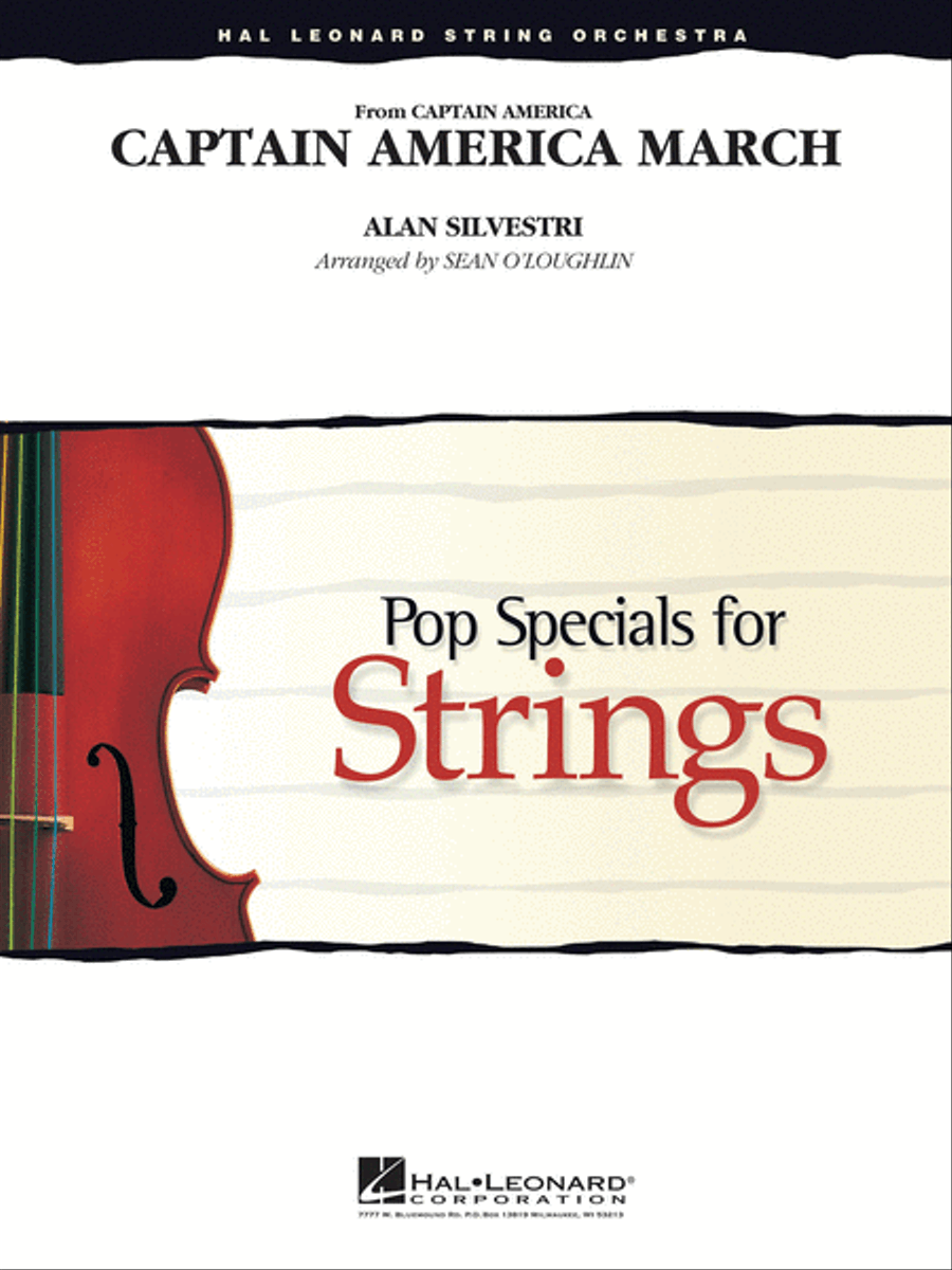 Captain America March String Orchestra scores gallery preview page 1