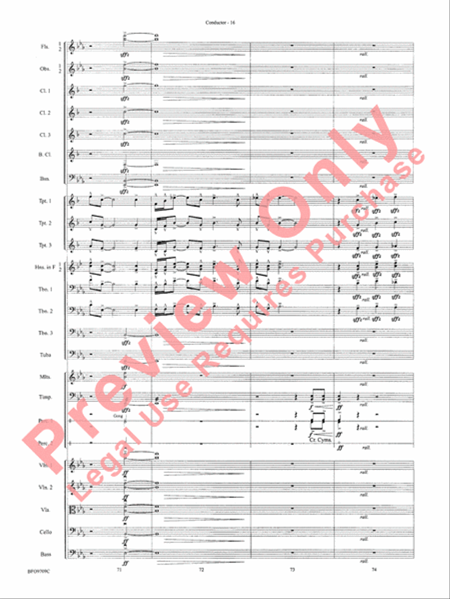 In the Bleak Midwinter In the Bleak Midwinter Full Orchestra scores gallery preview page 19