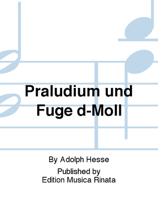 Book cover for Praludium und Fuge d-Moll
