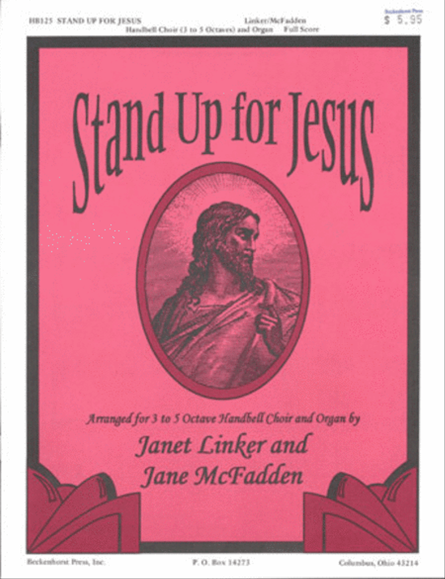 Stand up for Jesus - organ and handbell score Handbell Choir scores gallery preview page 1