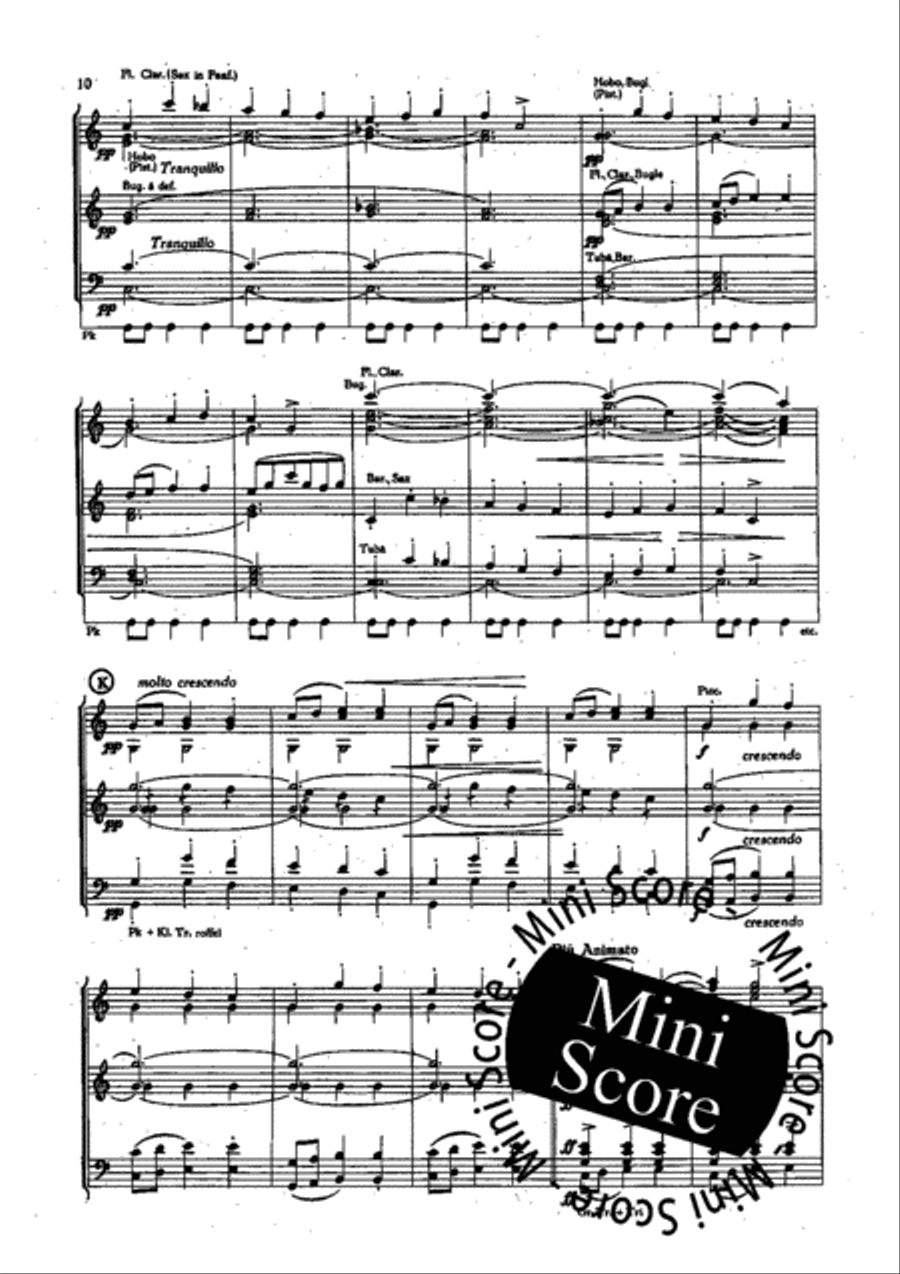 Slavische Dansen no 1,6 en 8 Fanfare Band scores gallery preview page 12