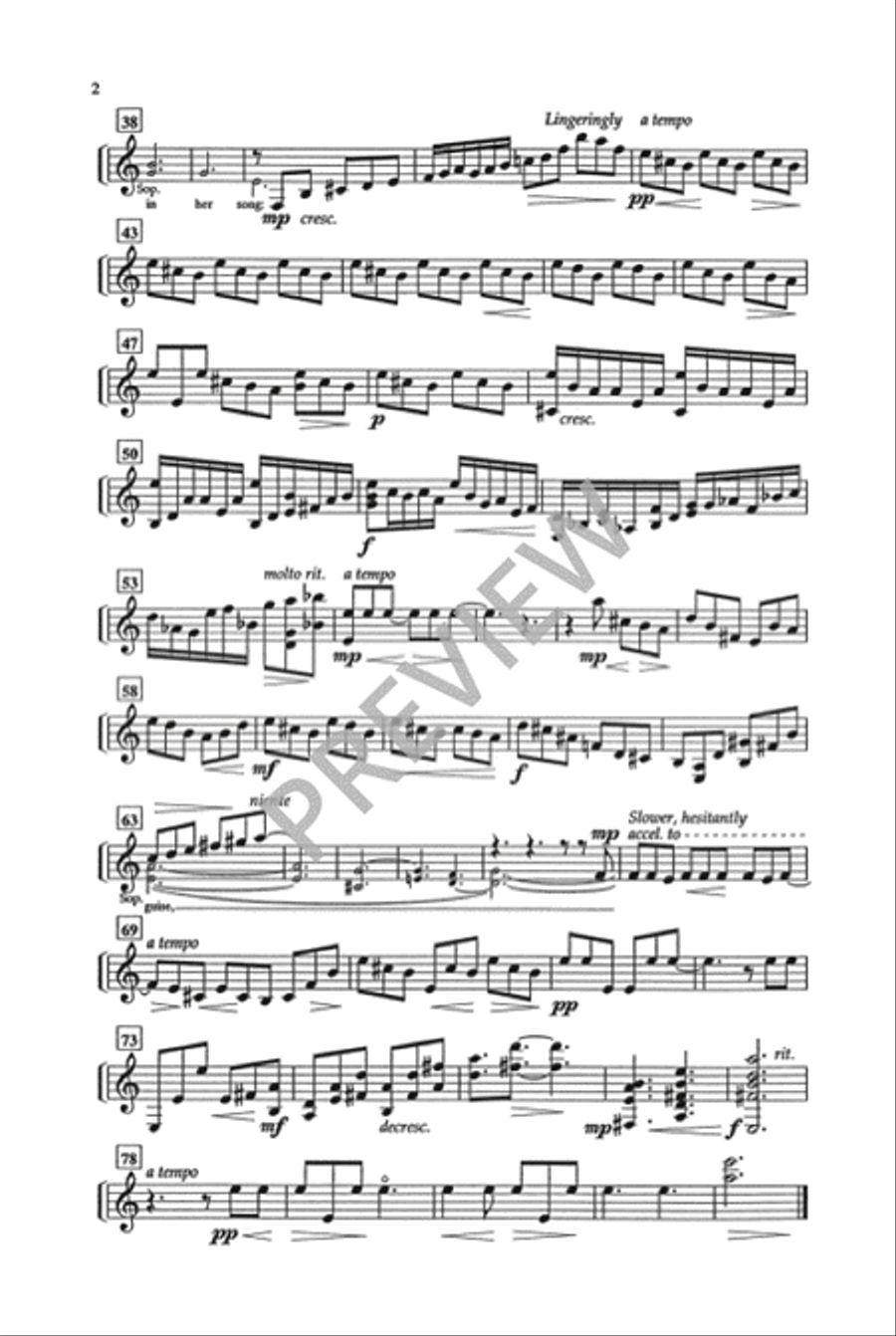 The Rune of Hospitality (Guitar Part) Choir scores gallery preview page 4