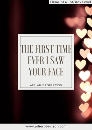 Book cover for The First Time Ever I Saw Your Face