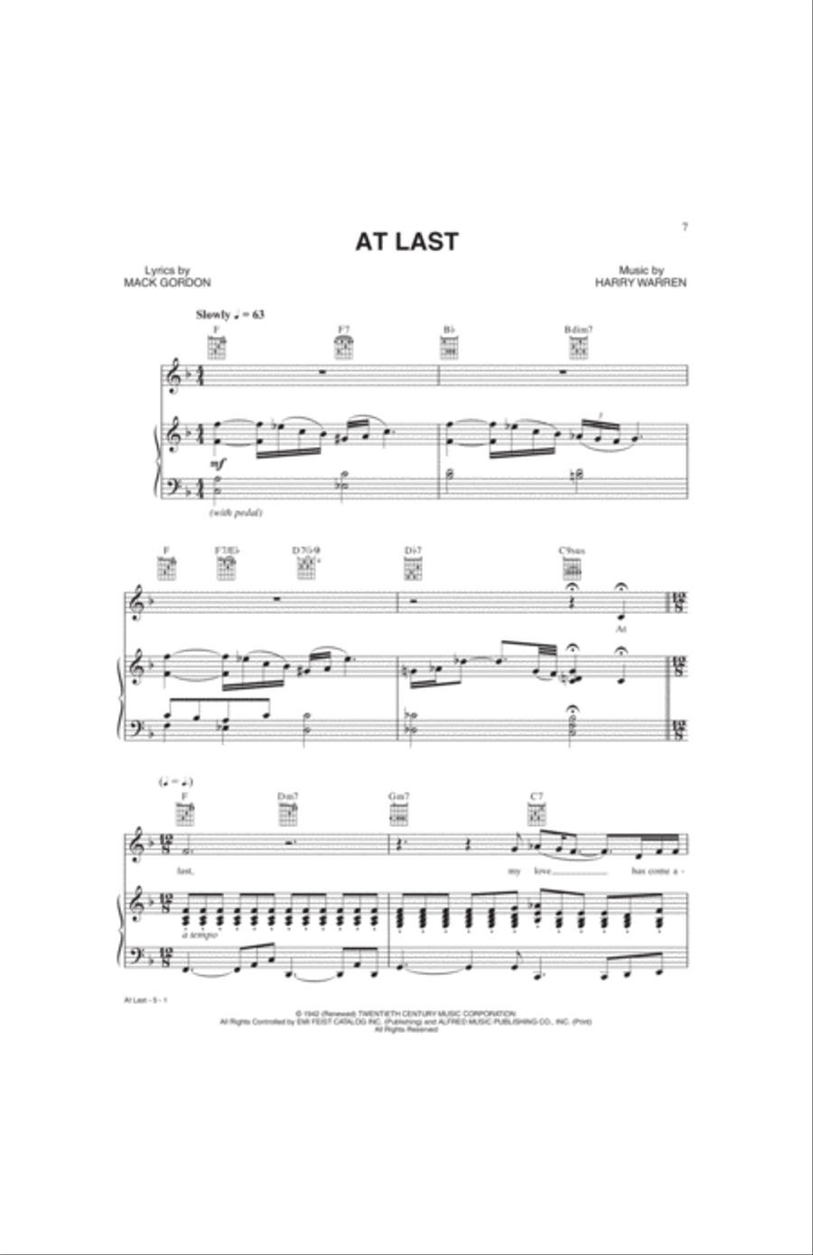 At Last Small Ensemble scores gallery preview page 3