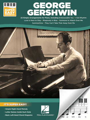 Book cover for George Gershwin - Super Easy Songbook