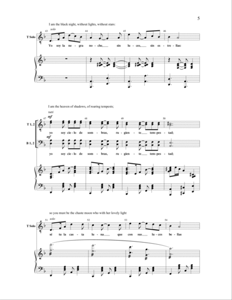 Luz y Sombra Luz y Sombra TTBB scores gallery preview page 4