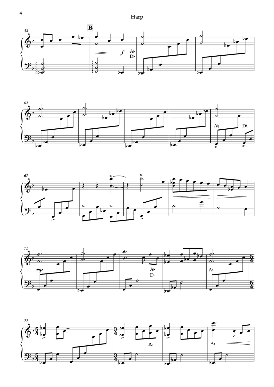 A Fancy of Folksongs Score scores gallery preview page 4
