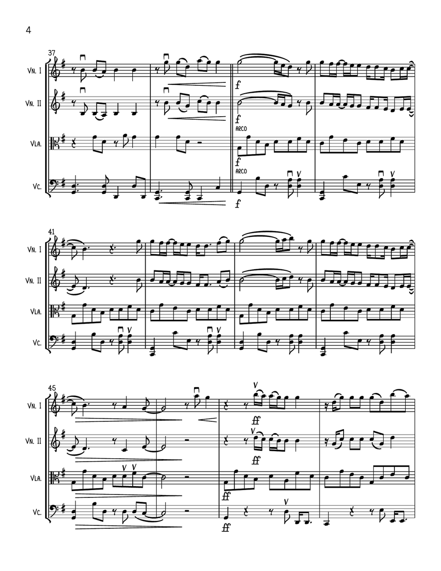 22 String Quartet scores gallery preview page 4