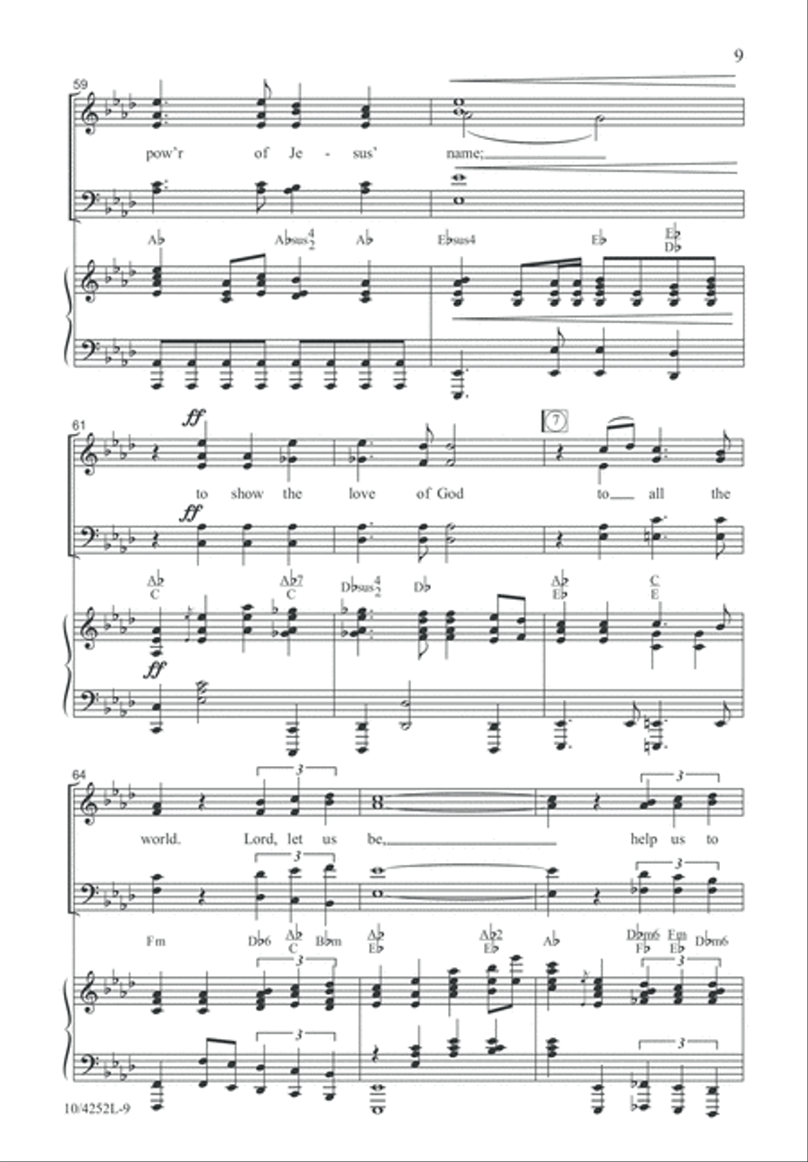 A Living Sacrifice 4-Part scores gallery preview page 9