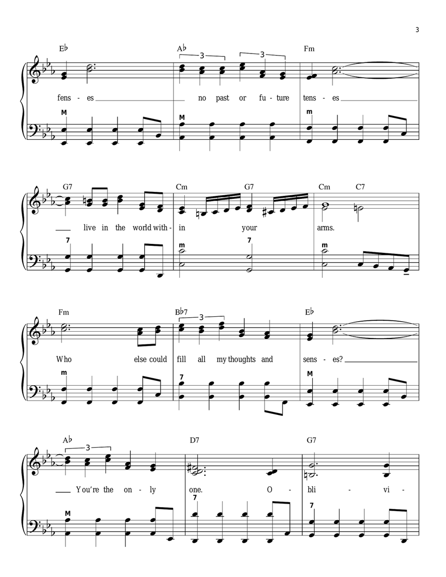 Oblivion Accordion scores gallery preview page 3