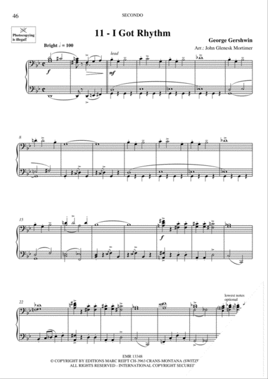 Piano Duets Greatest Hits Volume 3 - Medium Piano Duet scores gallery preview page 13