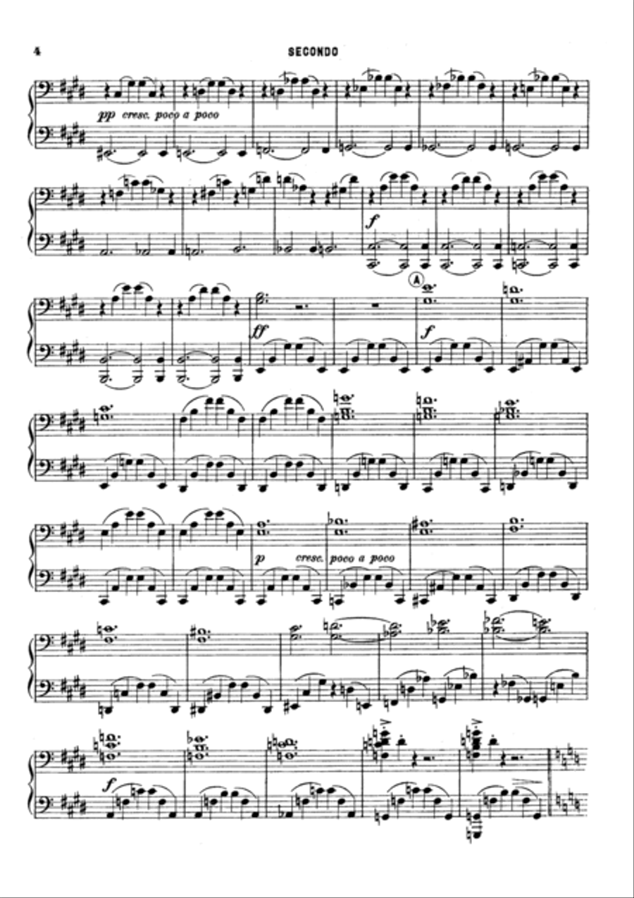 Rimsky-Korsakov      Sheherazade I, for piano duet(1 piano, 4 hands), PR831 1 Piano, 4-Hands scores gallery preview page 3