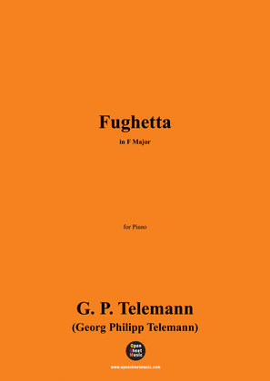 G. P. Telemann-Fughetta,in F Major,for Piano