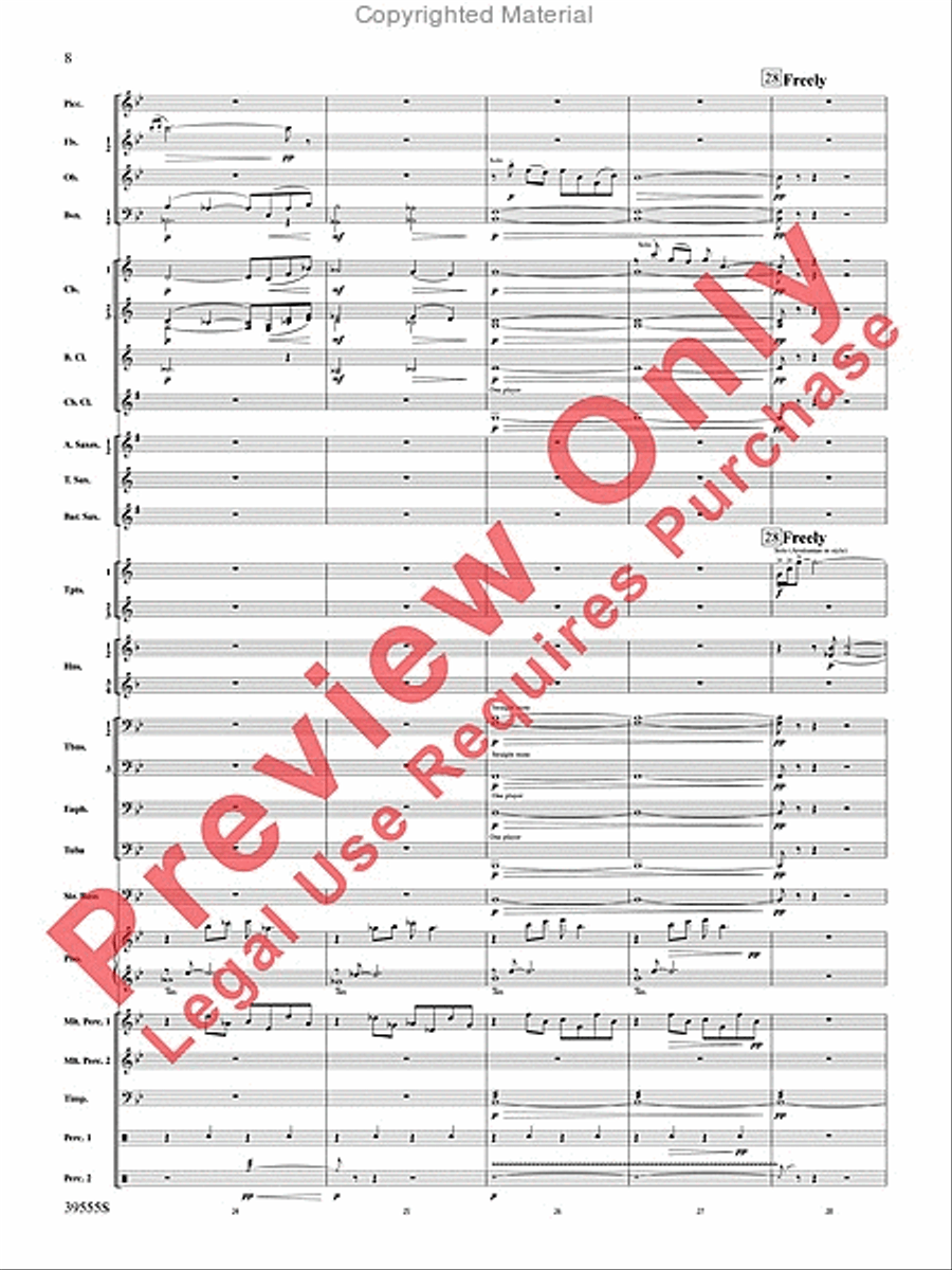 And Hope Led Them Home And Hope Led Them Home Concert Band scores gallery preview page 9