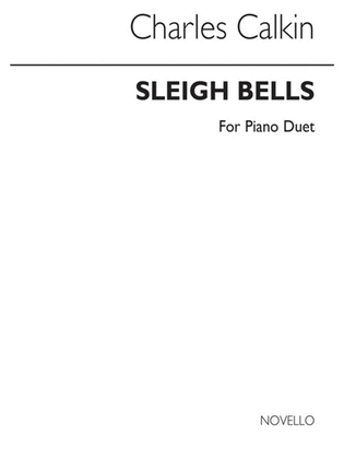 Book cover for Calkin - Sleigh Bells For Piano Duet