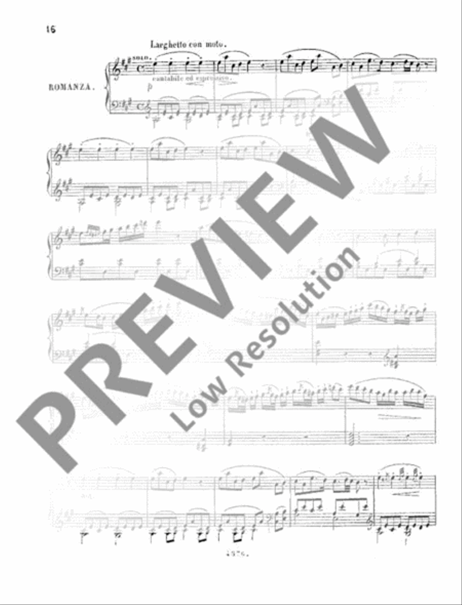 Concerto No.5 D major Flute scores gallery preview page 19