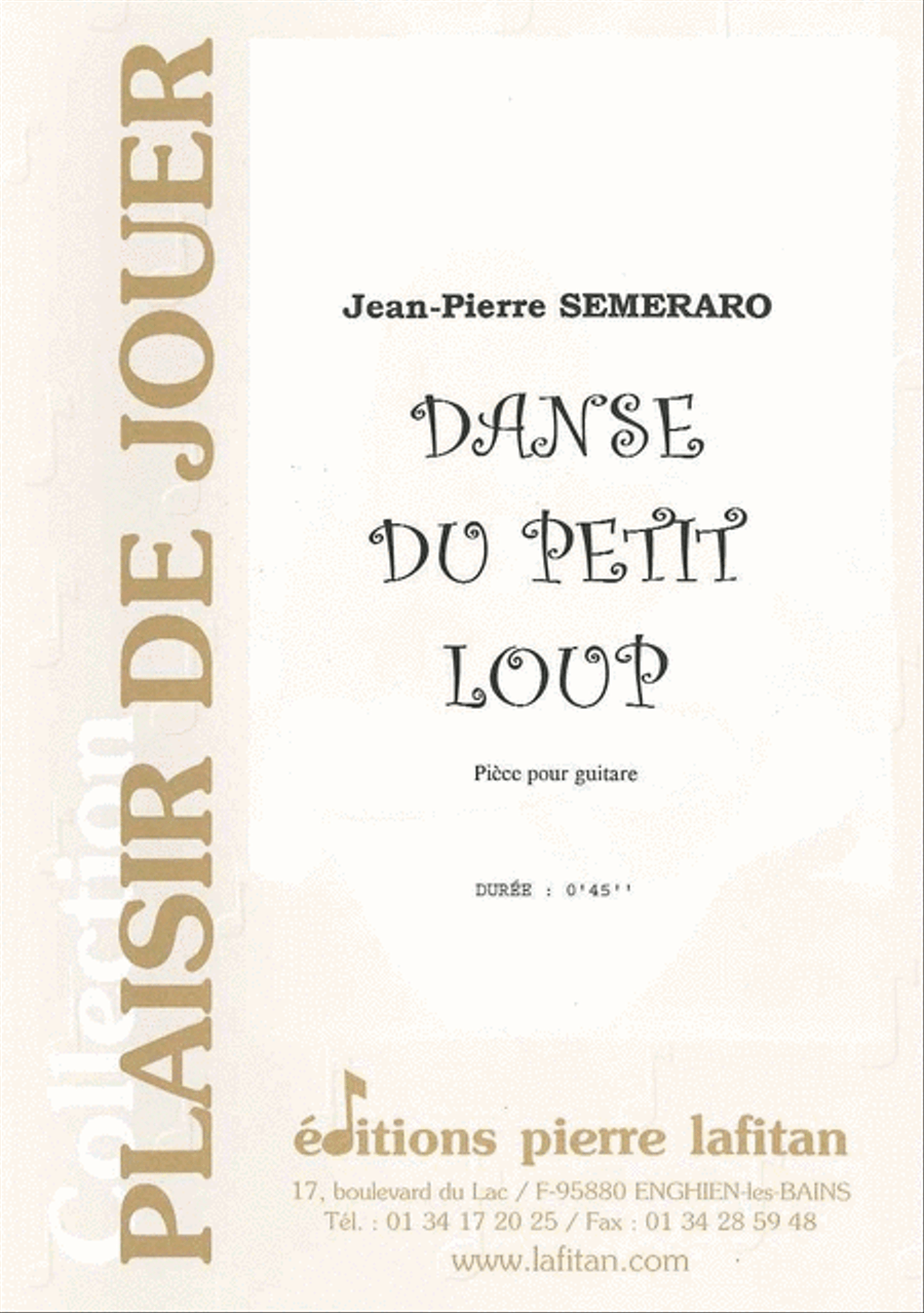Danse du Petit Loup Danse du Petit Loup Guitar scores gallery preview page 1