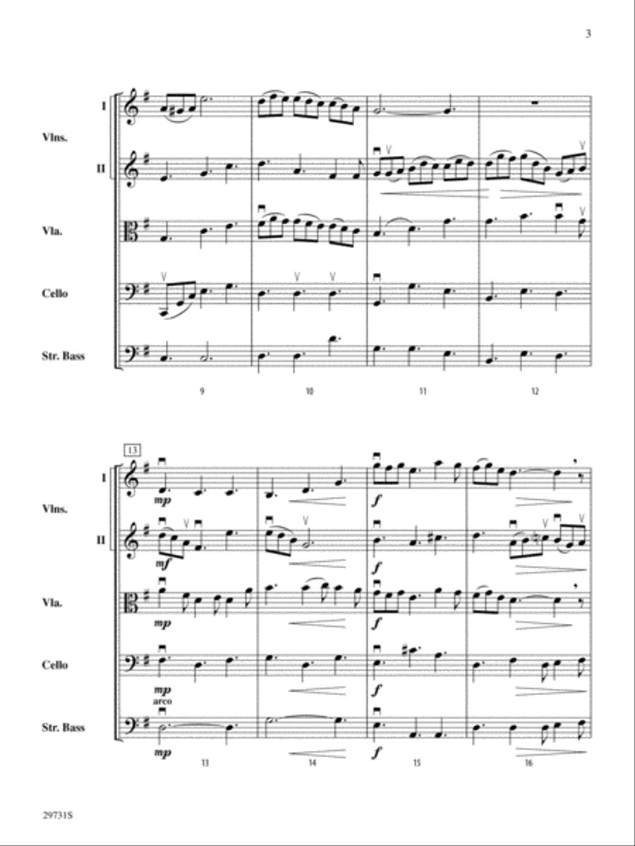 Beautiful Dreamer: Score Beautiful Dreamer: Score String Orchestra scores gallery preview page 3