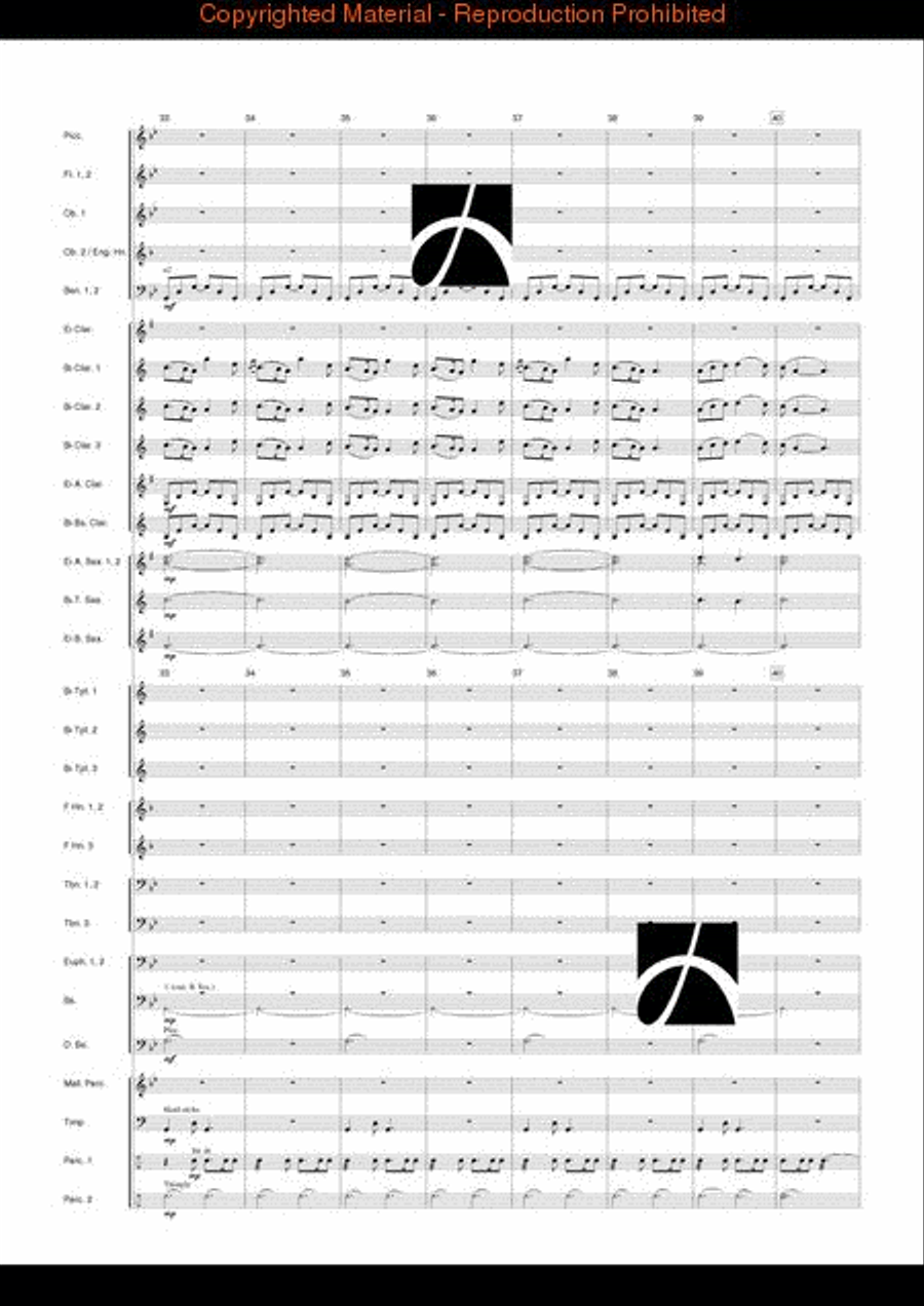 Dublin Dances Dublin Dances Concert Band scores gallery preview page 6