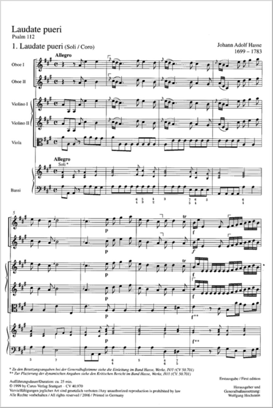 Laudate pueri Laudate pueri SSA scores gallery preview page 2