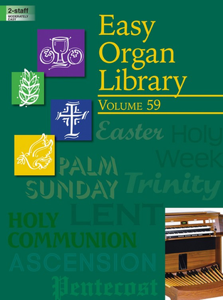 Book cover for Easy Organ Library, Vol. 59