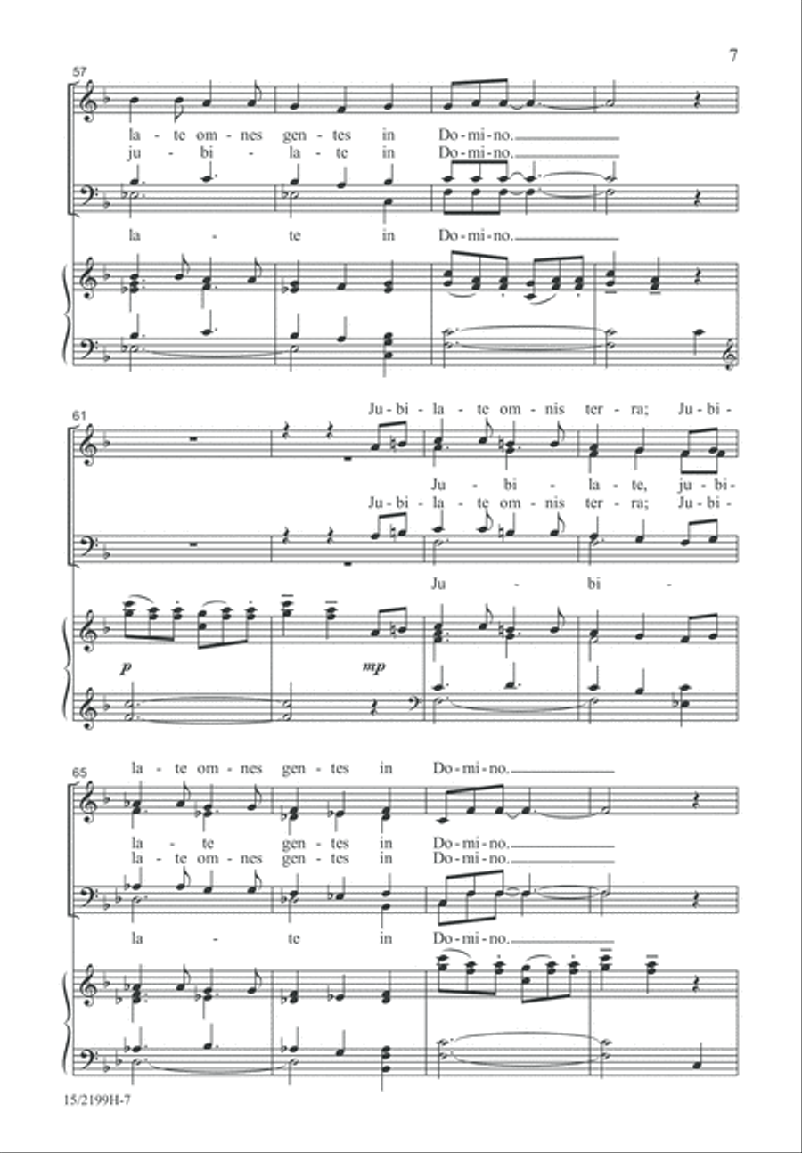 Gloria 4-Part scores gallery preview page 7
