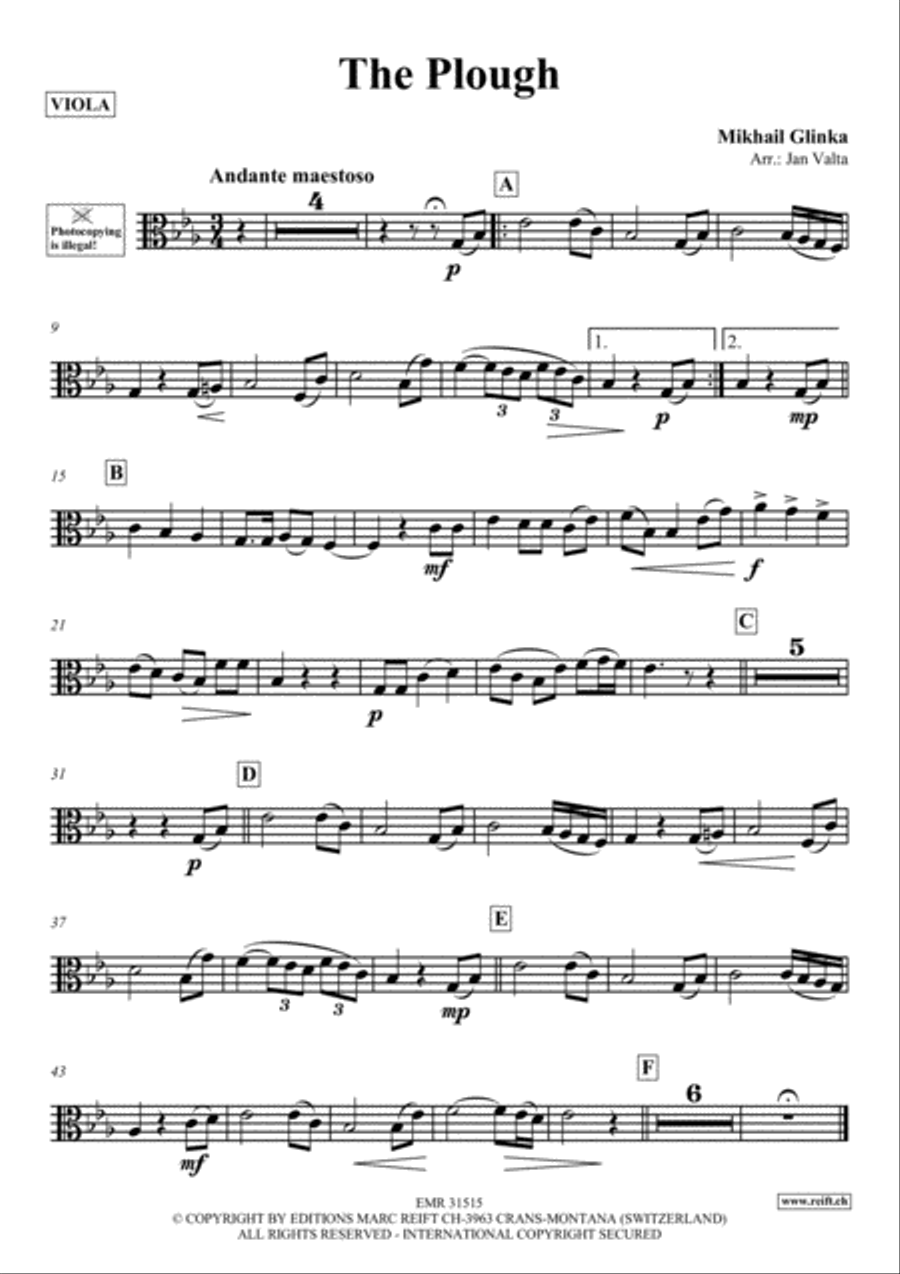 The Plough The Plough Viola scores gallery preview page 2