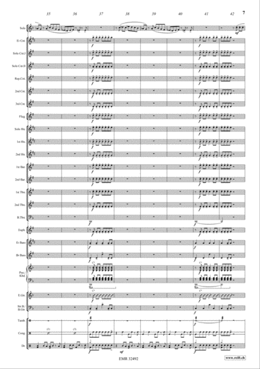 Carioca Brass Band scores gallery preview page 7