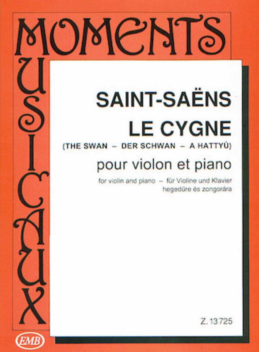 The Swan Violin Solo scores gallery preview page 1