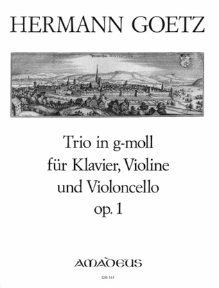 Book cover for Trio op. 1