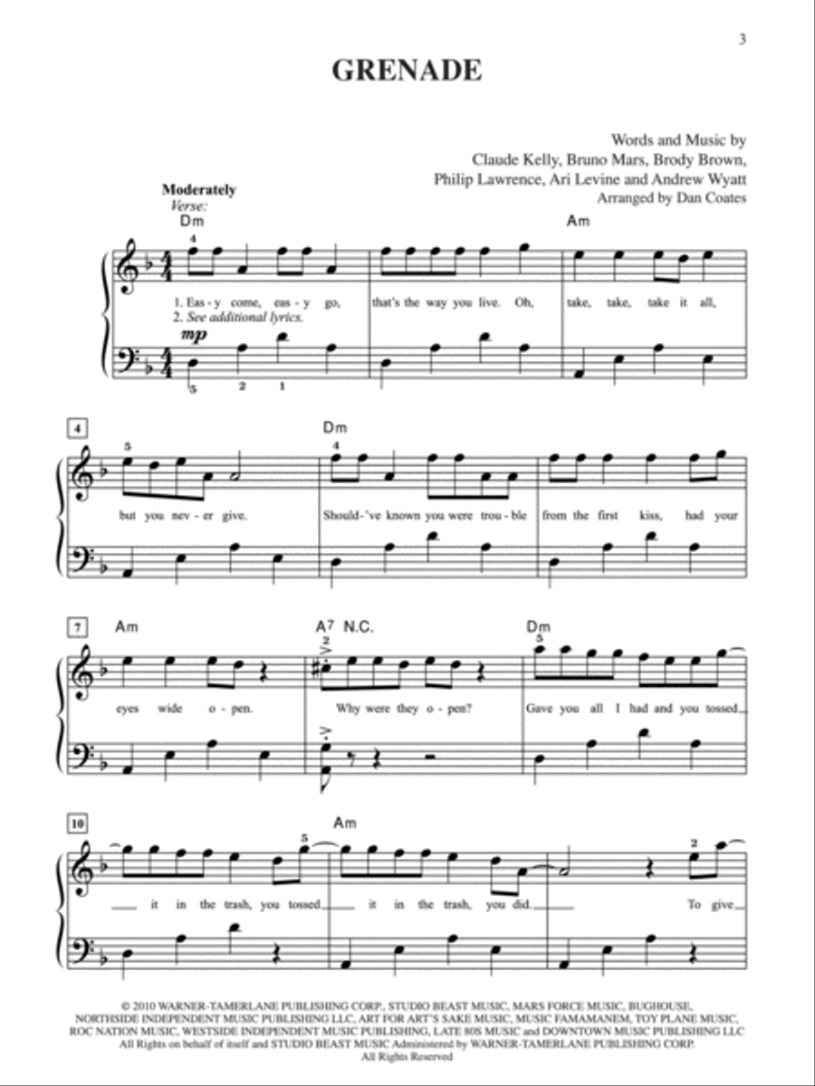 Grenade Grenade Small Ensemble scores gallery preview page 2