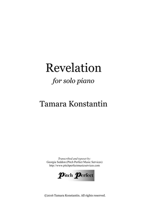 Revelation - by Tamara Konstantin