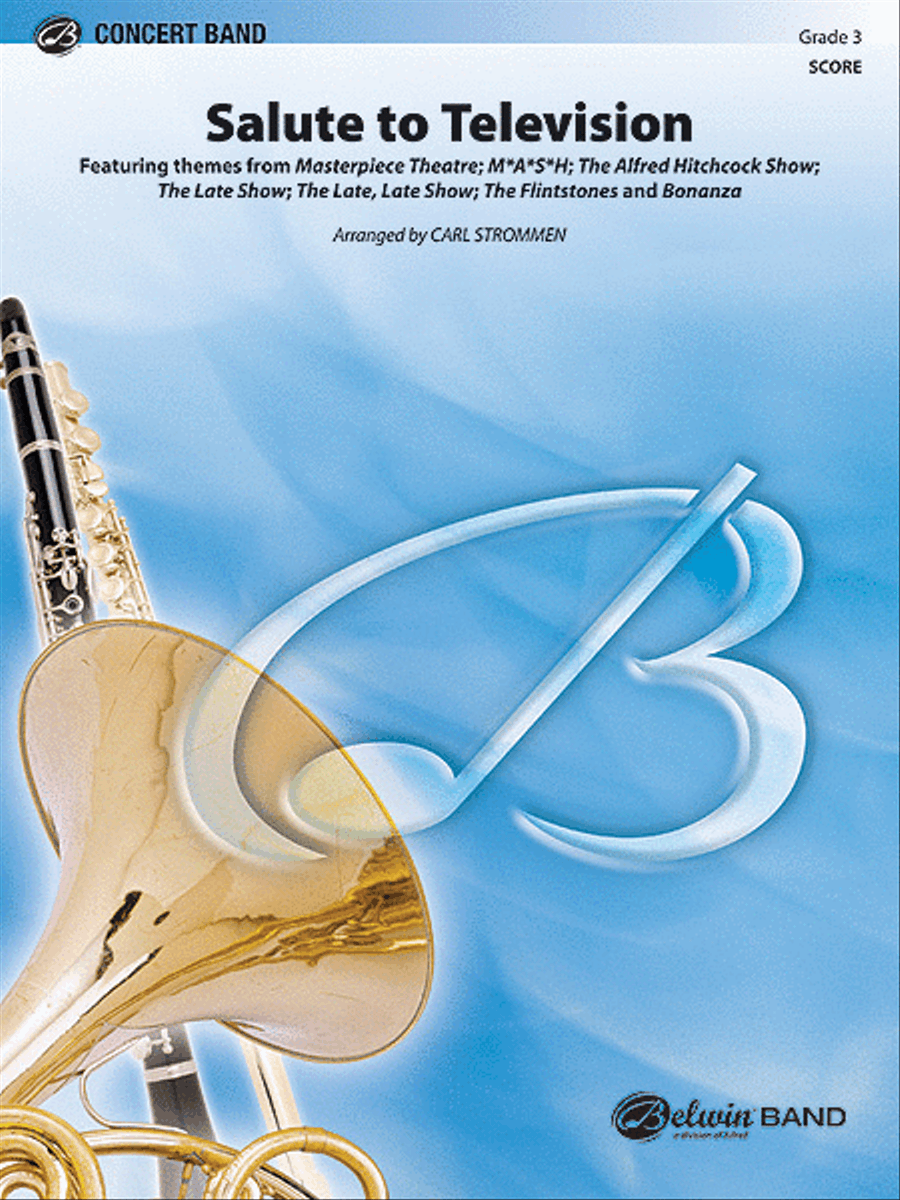 Salute to Television Salute to Television Concert Band scores gallery preview page 1
