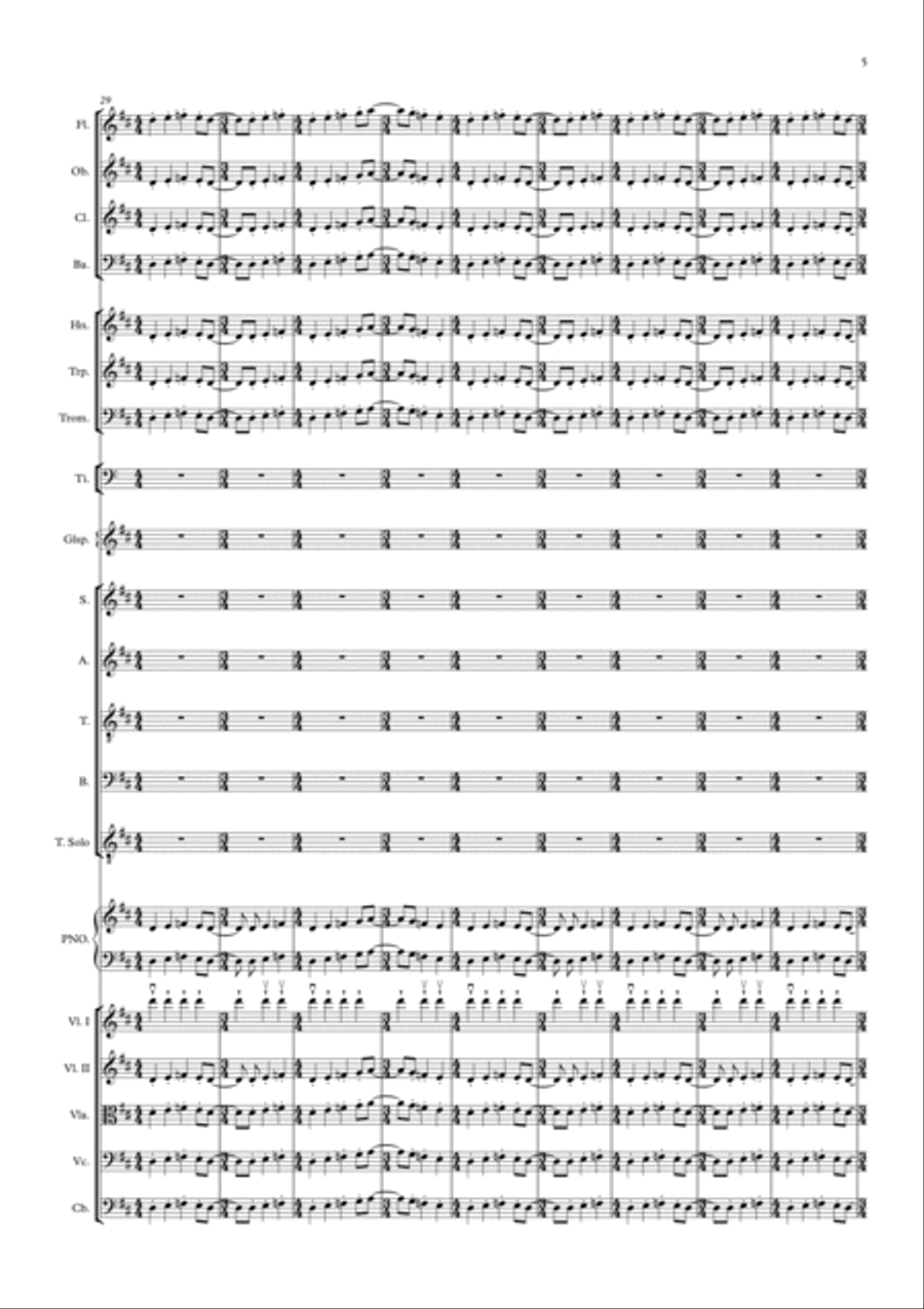 Music Full Orchestra scores gallery preview page 5