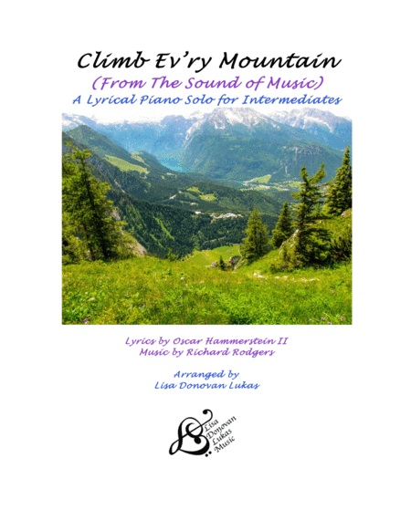 Climb Ev'ry Mountain - A Lyrical Piano Solo for Intermediates image number null