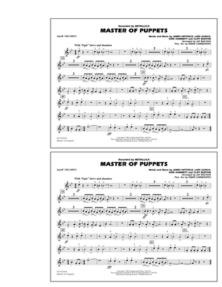 Book cover for Master of Puppets - 2nd Bb Trumpet