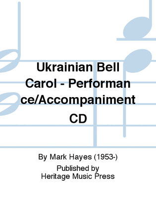 Book cover for Ukrainian Bell Carol - Performance/Accompaniment CD