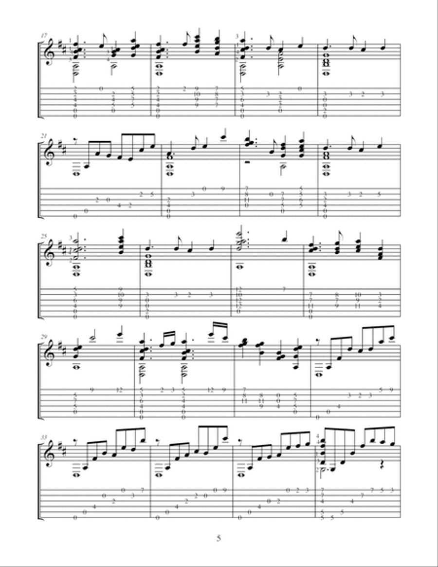 Guitar Meditations - Contemplative Solos Violin scores gallery preview page 6