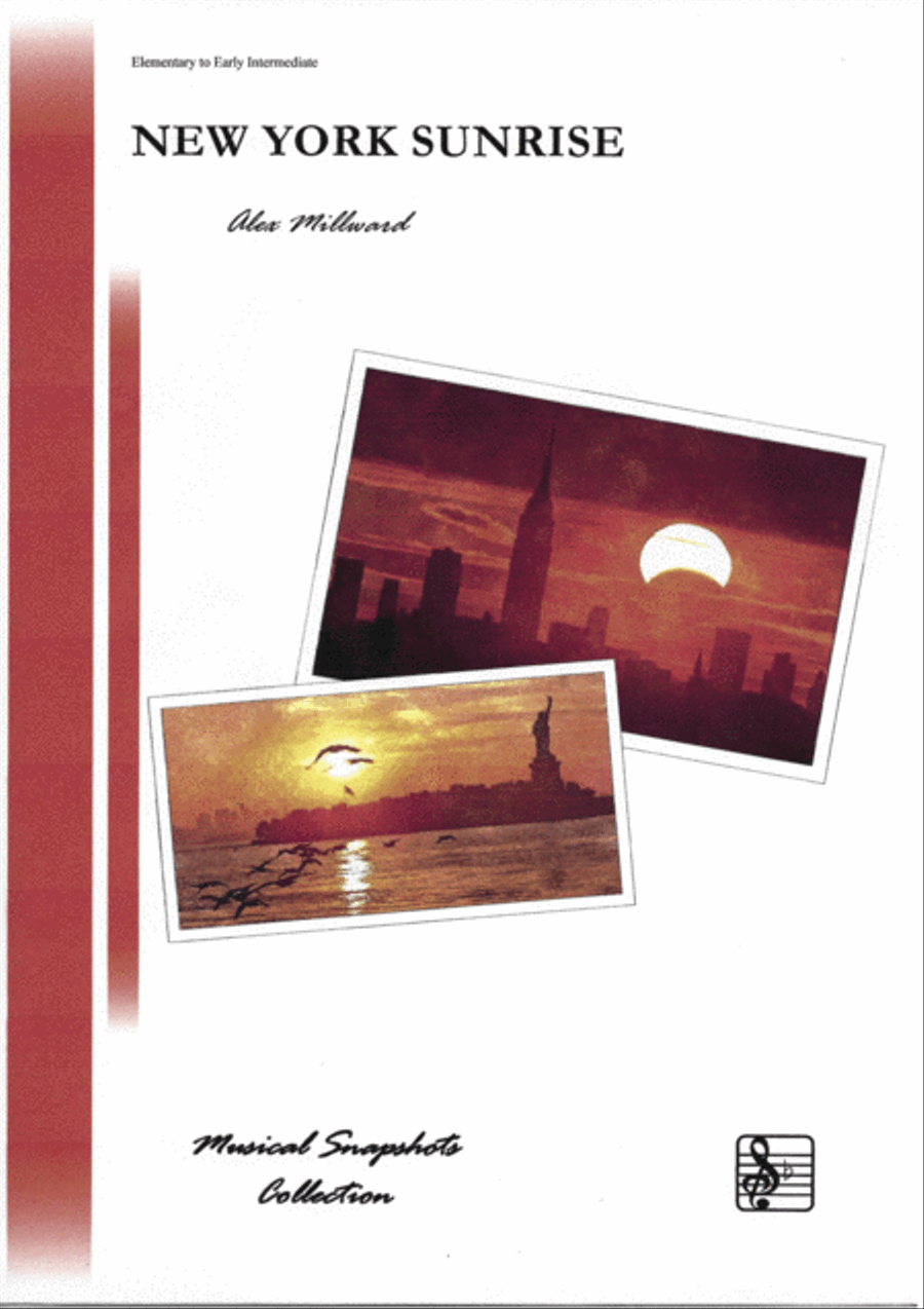 New York Sunrise Piano Solo scores gallery preview page 1