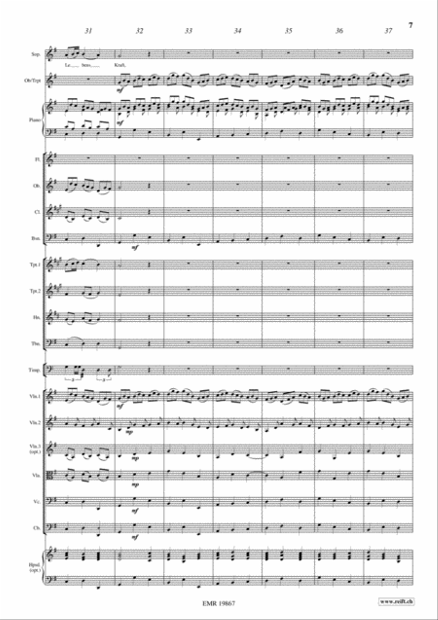 Jesus bleibet meine Freude Orchestra scores gallery preview page 7