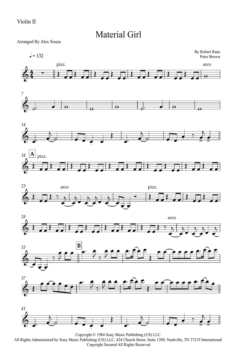Material Girl Material Girl Small Ensemble scores gallery preview page 4