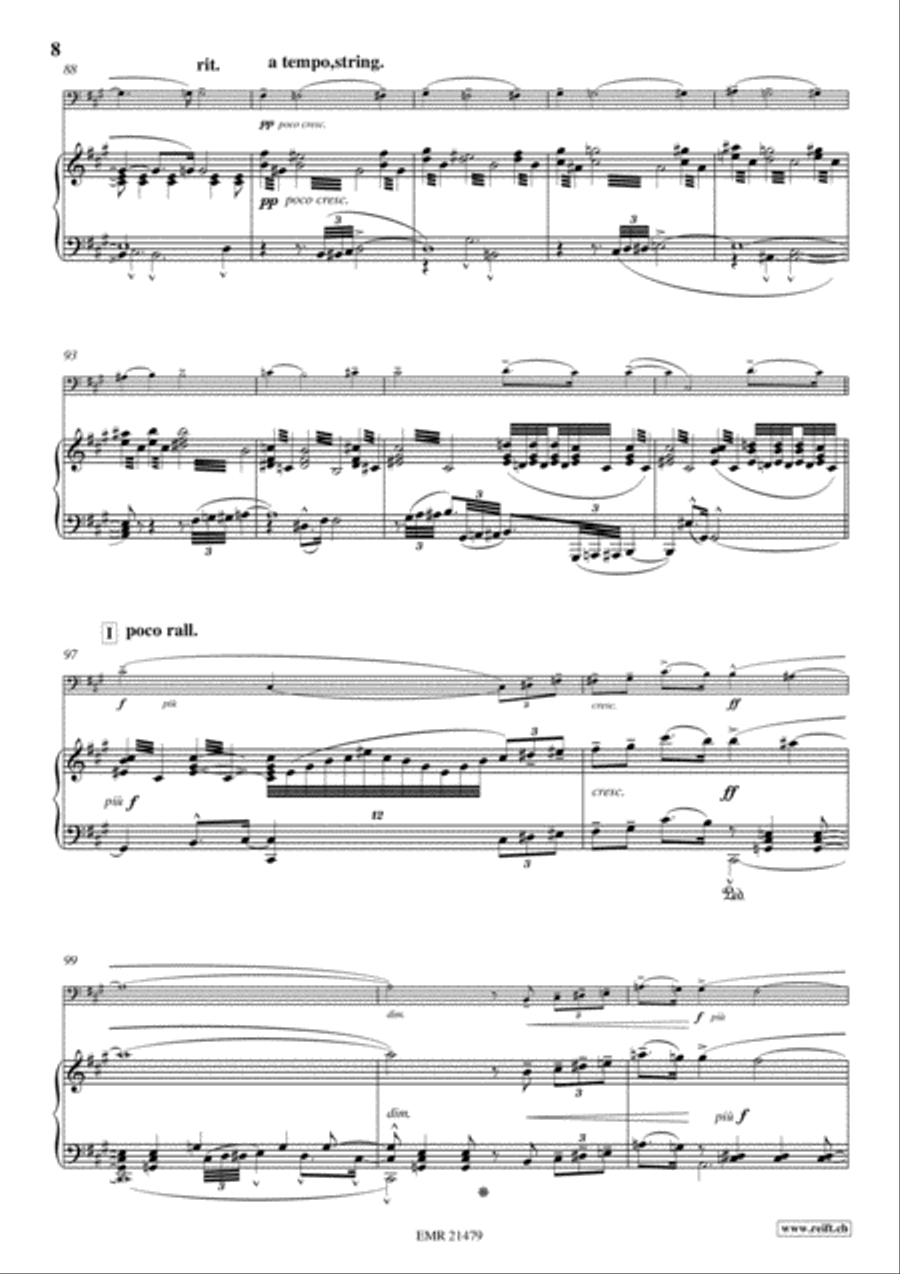 Concerto No. 9 Bass Trombone scores gallery preview page 8