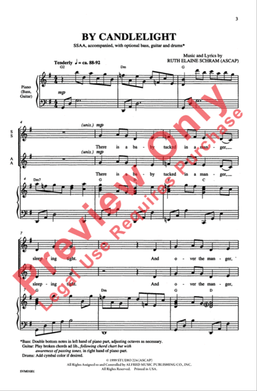 By Candlelight Women's Choir scores gallery preview page 2