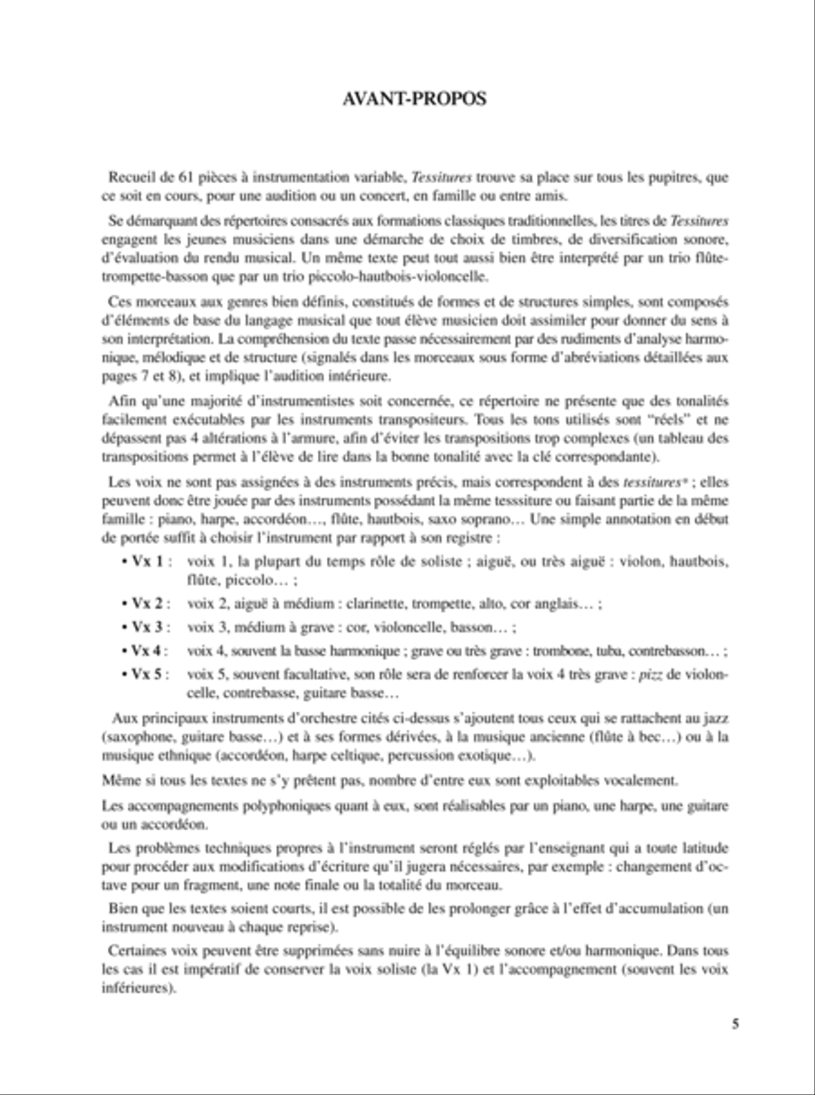 Tessitures Score scores gallery preview page 2